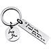 Portachiavi ""drive Safe"" In Acciaio Inox Argento 2-pack - Foto miniatura 5
