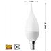 Lampadina Led 8 W Soffio Colpo Di Vento Luce Bianca E14 8w C37 - Foto miniatura 1