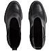 Platform Chelsea Boot Stivaletti Pelle Scarpe Donna Nero Eu 41, Yw0yw01140 0gt - Foto miniatura 3