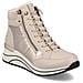 Beige Casual Closed Booties Stivaletti Sintetico E Tessile Scarpe Donna Beige Eu 37, D0t72-60 - Foto miniatura 1