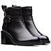 Chamberly Booties Stivaletti Pelle Scarpe Donna Nero Eu 38, 26178833 - Foto miniatura 1