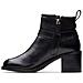 Chamberly Booties Stivaletti Pelle Scarpe Donna Nero Eu 38, 26178833 - Foto miniatura 3
