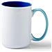 2009394 tazza Blu, Bianco 1 pz - Foto miniatura 1