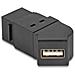 67150 Adattatore Per Inversione Del Genere Dei Cavi Usb-a Nero - Foto miniatura 3