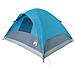 Tenda da Campeggio a Cupola per 4 Persone Blu Impermeabile - Foto miniatura 3