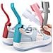 Scarpetta Per Scarpe Lazy (2 Pezzi) In Plastica Pp, Facile Da Usare, Compatibile Con Scarpe It Blue - Foto miniatura 3
