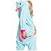 Pigiama Da Donna Tuta Kigurumi Onesie Costume Pegaso Azzurro 165-175 L - Foto miniatura 2