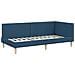 Cornice del letto ad angolo Altro con testiera Blu 100 x 200 cm - Foto miniatura 1