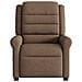Poltrona Elettrica Reclinabile Marrone in Tessuto - Foto miniatura 5