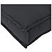 Cuscino per pallet per seduta nera 60x40x8 cm in tessuto Oxford - Foto miniatura 6