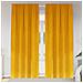 Tende con tende 2 pcs giallo senape 140 x 225 cm Velluto - Foto miniatura 2