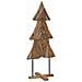 Albero di Natale Marrone 150 cm Legno massello di teak - Foto miniatura 1