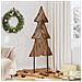 Albero di Natale Marrone 150 cm Legno massello di teak - Foto miniatura 2