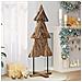 Albero di Natale Marrone 150 cm Legno massello di teak - Foto miniatura 3