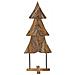Albero di Natale Marrone 150 cm Legno massello di teak - Foto miniatura 4