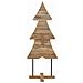 Albero di Natale Marrone 150 cm Legno massello di teak - Foto miniatura 6