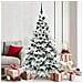 Albero di Natale artificiale con 300 LED Bianco 180 cm PE e PVC - Foto miniatura 2