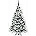 Albero di Natale artificiale con 300 LED Bianco 180 cm PE e PVC - Foto miniatura 3