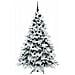 Albero di Natale artificiale con 300 LED Bianco 180 cm PE e PVC - Foto miniatura 4