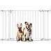 Bettacare Cancelletto Per Cani Safestep, Bianco, 117cm - 124cm, Passaggio Extra Basso, Apertura Extra Larga Di 81cm - Foto miniatura 1