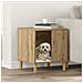 Cuccia per cani Rovere Artigianale 44 x 42 x 49 cm - Foto miniatura 2