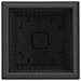 Vaso quadrato per fiori 24 pcs Nero 16 x 16 x 14 cm Plastica - Foto miniatura 7