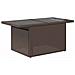 Set Divano da Giardino 8 pcs Marrone Poly Rattan - Foto miniatura 6