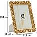Cornice Portafoto Classical Oro Stile Classico 20x25 Cm - Foto miniatura 6