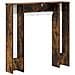 Cornice per camino Rovere Fumo 102 x 20 x 102 cm - Foto miniatura 6