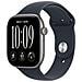 Watch Series 12 GPS + Cellular, cassa 46 mm in alluminio grigio siderale con cinturino Sport blu marino - M /L - Foto miniatura 1