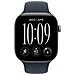 Watch Series 12 GPS + Cellular, cassa 46 mm in alluminio grigio siderale con cinturino Sport blu marino - M /L - Foto miniatura 2