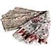 Sciarpa Uomo Pashmina Linea Cashmere Rigata 8664 Taupe - Foto miniatura 3
