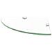 Scaffale Angolare Con Supporti Cromati In Vetro Bianco 25x25 Cm - Foto miniatura 2