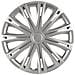 Copricerchi Auto Universali 14 Pollici Tech-one Spark Silver 31586 - Foto miniatura 4