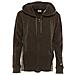 Felpa Donna Terry Full Zip Hooded - Taglia: Xl - Colore: Grigio - Foto miniatura 1