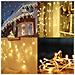 5m Catene Luminose 24 Stringe, 200 Leds + 3m Cavo Di Alimentazione, Stringa Decorativa Led Con 200 Led Impermeabilicavo Verde - Foto miniatura 2