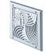 Forma Quadrata 150x220mm Copertura Griglia Di Ventilazione Muro Anti Insetti Netta - Foto miniatura 1