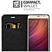 Custodia Compatibile Con Xiaomi Redmi Pro In Nero Di Notte - Coperchio Protettiva Con Chiusura Magnetica, Funzione Stand E Tasca Per Le Carte - Foto miniatura 7