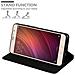 Custodia Compatibile Con Xiaomi Redmi Pro In Nero Di Notte - Coperchio Protettiva Con Chiusura Magnetica, Funzione Stand E Tasca Per Le Carte - Foto miniatura 8