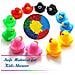 Novit Luogo Float Squeak Rubber Duck Ducky Bagno Giocattolo Del Bambino Per I Bambini Colori Assortiti (12 Pz)  - Foto miniatura 2