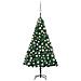 Set Albero Natale Artificiale con LED e Palline Verde 180cm PVC - Foto miniatura 1