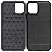 Maxy Custodia B-case Tpu Silicone Cover Case Per Apple Iphone 11 Pro Carbon Metal Black - Foto miniatura 1