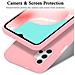 Cadorabo Custodia Compatibile Con Samsung Galaxy A32 5g In Liquid Rosa - Coperchio Protettivo In Silicone Tpu Flessibile - Foto miniatura 5