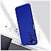 Cover Xiaomi Redmi Note 11 / 11s Retro Rigido E Fronte Flessibile - Blu - Foto miniatura 4