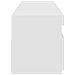 Mobili Porta TV con Luci LED 2 pz Bianco 75x35x40 cm - Foto miniatura 4