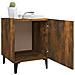 Comodini 2 Pz Rovere Fumo In Legno Multistrato - Foto miniatura 7