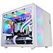 Case MC-400 Mini TowerATX / Micro-ATX / Mini-ITX 2 Porte USB 3.2 Gen 1 (3.1 Gen 1) Tipo A / USB 2.0 Colore Bianco - Foto miniatura 2