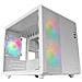 Case MC-400 Mini TowerATX / Micro-ATX / Mini-ITX 2 Porte USB 3.2 Gen 1 (3.1 Gen 1) Tipo A / USB 2.0 Colore Bianco - Foto miniatura 4