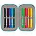 Plumier Triplo Frozen Hello Spring Azzurro Chiaro 12.5 X 19.5 X 5.5 Cm (36 Pezzi) - Foto miniatura 2