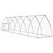 Gabbia Per Polli Argento 600x105x120 Cm In Acciaio Zincato - Foto miniatura 5